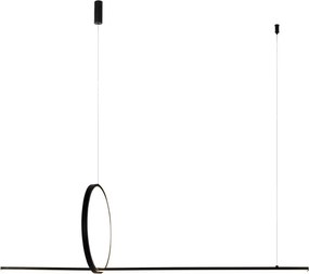 AZZARDO 5756 PELLE Modern Led Függesztett Lámpa LED IP20