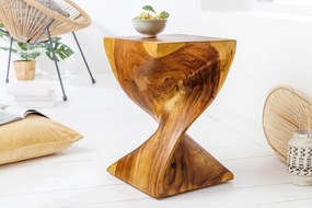 HELIX modern fa lerakóasztal - 30cm