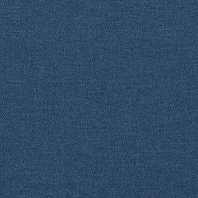 kék szövet fejtámla párna 80 cm