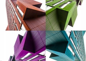 Poszter 91,5x61cm Régi adótorony, színes, Assaf Frank