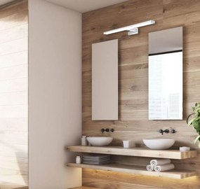 Fali LED LÁMPA APP368-1W TÜKÖR fölött Rea 8W 40cm  Króm