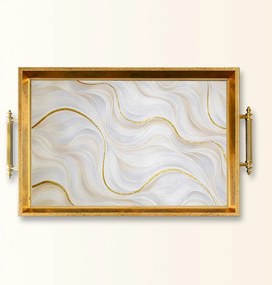 Üveg tálca, 38×24 cm – TPEA9808