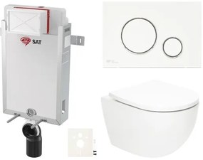 Fali WC szett SAT Fusion befalazáshoz SIKOSZTORFU70