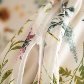 Mikroszálas párnahuzat HERBALIS 45x45 cm, krémszínű