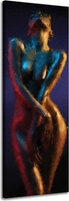 Vászonkép Test és formák Nők Művészet 40x120 cm