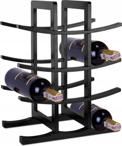 Todgar bambusz bortartó állvány, fekete