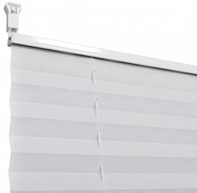 Plisse Roló 70 x 150 cm Fehér Redős Roló
