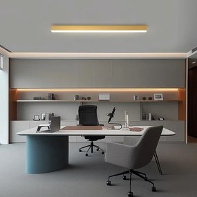 Brilagi - Dimmelhető LED mennyezeti lámpa SLEEKLINE LED/40W/230V Wi-Fi Tuya arany + távirányító