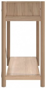 Szerelt fa tálalóasztal 82 x 38 x 75 cm