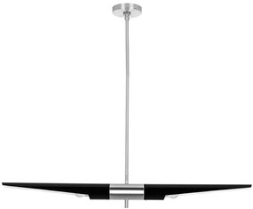 King Home APOLLO MD21419-2M.BLACK Függőlámpa 2x40W/E27 IP20
