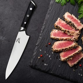 Zelite Infinity by Klarstein Razor-Edge, 8" szakácskés, 59 HRC, rozsdamentes acél