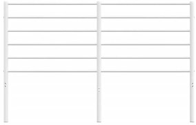 fehér fém fejtámla 160 cm