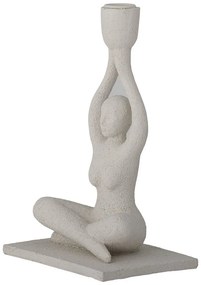 Polirezin gyertyatartó Lucie - Bloomingville