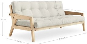 Grab Raw Natural variálható kordbársony kanapé - Karup Design