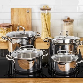 Rozsdamentes acél edény készlet 10 db-os DUETTO+ G719SA55 – Tefal