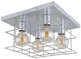Globo 15530Z-4D - Mennyezeti lámpa MERRIL 4xE27/60W/230V