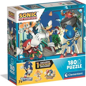 Sonic a sündisznó Turbo Trouble 180 db-os puzzle Clementoni