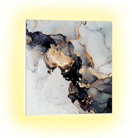Klarstein Mojave 500 smart, infravörös hősugárzó 2 az 1-ben, konvektor, 60 x 60 cm, 500 W, RGB világítás