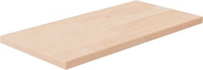 vidaXL kezeletlen tömör tölgyfa polclap 40x20x1,5 cm