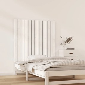 fehér tömör fenyőfa fali fejtámla 95,5 x 3 x 90 cm