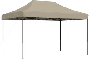 vidaXL tópszínű összecsukható felugró rendezvénysátor 410x279x315 cm