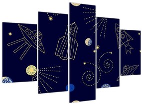 Kép - Univerzum (150x105 cm)