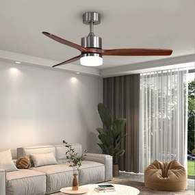 Immax NEO 07165-S-LED Mennyezeti ventilátor ELEGANTE LED/18W/230V Wi-Fi Tuya+távirányító