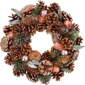 Karácsonyi koszorú Ø 32 x 9 cm