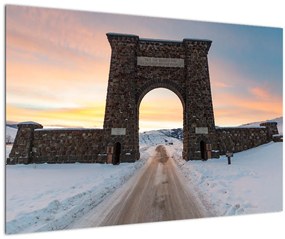 A kapu képe, Yellowstone (90x60 cm)