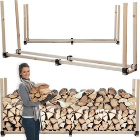 Kandalló fa állvány tűzifa tartó 1,2 m3 Eko