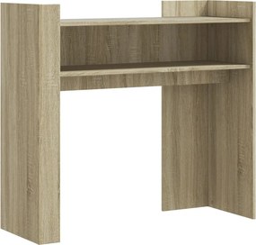 vidaXL sonoma tölgy színű szerelt fa tálalóasztal 100x35x90 cm