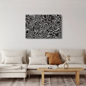 Kép - Fémes absztrakció (90x60 cm)