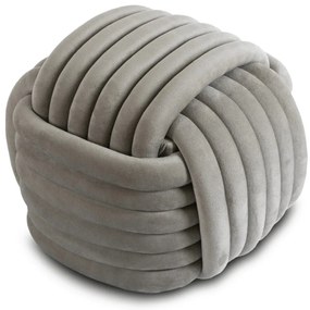 MAGMA szürke fonott puff