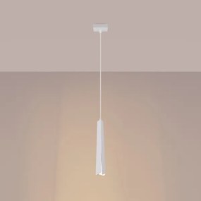 Sollux SL.1397 - Csillár zsinóron PRYSM 1xG9/8W/230V fehér