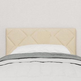 Fejtámla Gyémánt Blokkok Design Krém 80 cm Szövet