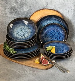 Lubiana Ebédlő Szett 4 Tengelyes Tányér Szett 12 db-os Cosmos