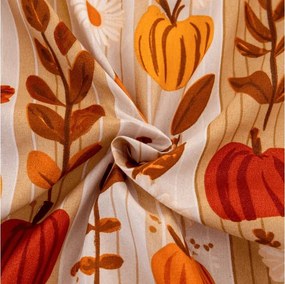 Mikroszálas lepedő PUMPKIN STRIPES színes 180x200 cm