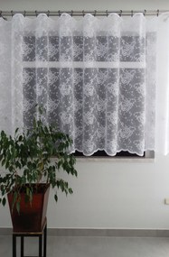 Mg Függöny 618/395 Fehér 210x150 készre szerelt K szalaggal