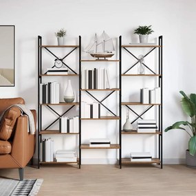 Könyvespolc Régi fa 156 x 25 x 167.5 cm Faanyag