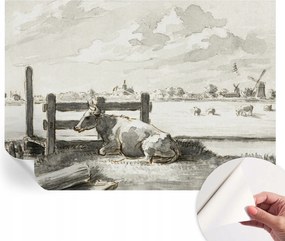 Design fali fotótapéta Öntapadós vidéki idill 208x146 cm