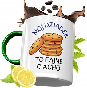 Zöld Bögre Nagypapának Születésnapi Ajándék fényképes nyomtatással