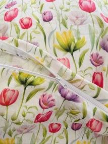 Muszlin lepedők Tulipán 140x200cm+90x70cm TiaHome