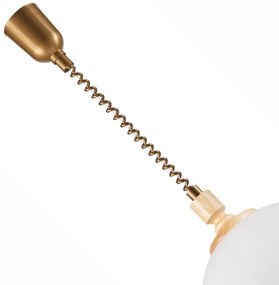 RAMONA lehúzható lámpa 1xE27/60W/230V bézs/világosbarna