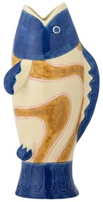 Kőedény kézzel festett váza (magasság 22 cm) Irving – Bloomingville