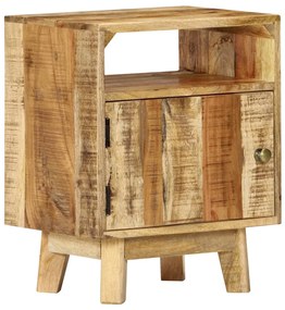 nyers mangófa éjjeliszekrény 40 x 30 x 50 cm