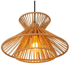 Lucide 10420/32/72 - Csillár zsinóron TASMAN 1xE27/60W/230V bézs
