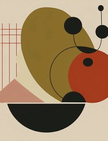 Poszter 50x65cm Geometrikus egyensúly