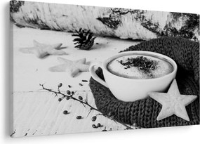 Kép - Téli cappuccino (90x60 cm)