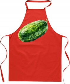 Konyhai kötény Uborka Talaj Divatos Nyomtatás Zöldség Ajándék