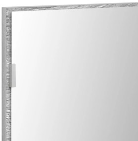 Fürdőszoba Tükörszekrény LED Fénnyel Szürke Sonoma 80x37 cm